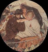 Ford Madox Brown The Last of England oil painting reproduction